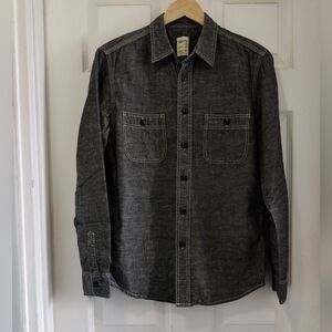 AG Jeans Men's Size S Chambray Long Sleeve Shirt